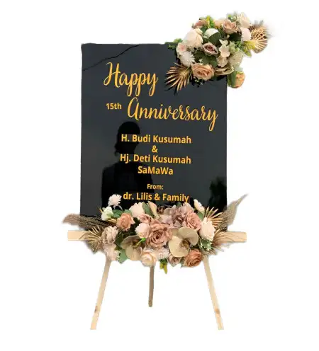 Papan Bunga Akrilik ciranjang